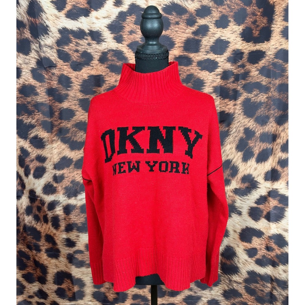 DKNY New York Varsity Logo Sweater